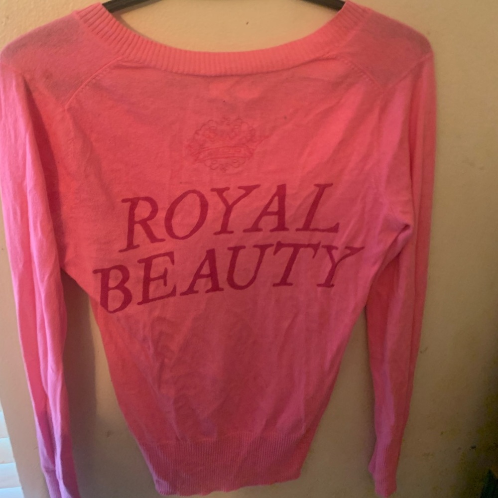 Royal beauty pink long sleeve, not sure the brand